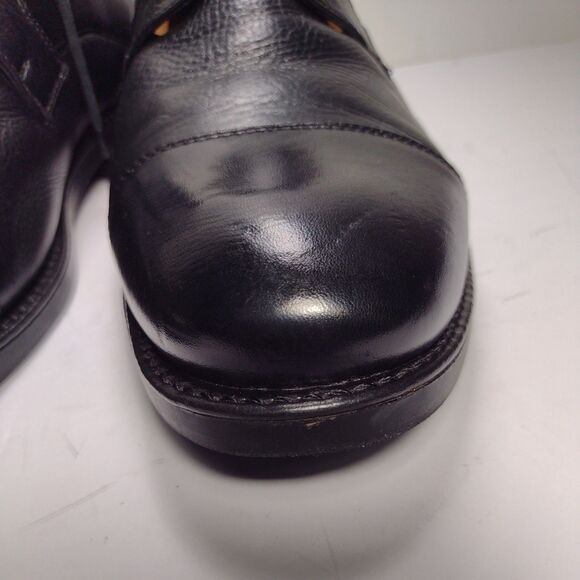 Studio Belvedere Black Leather Dress Shoes Men\'s Size 9.5 D Duke Oxford main image 13